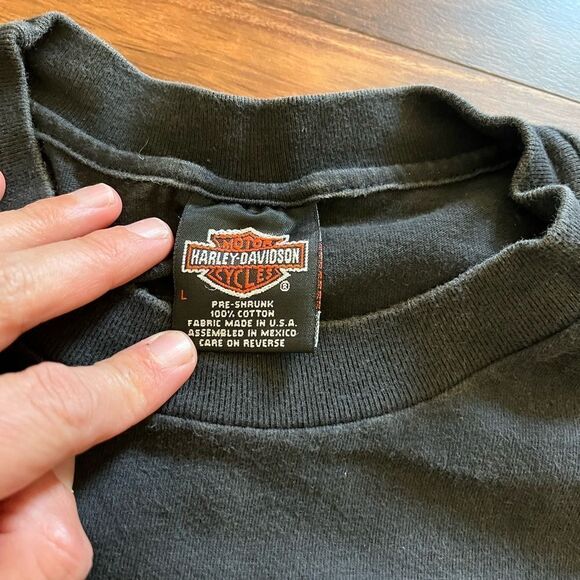 Vintage 1998 Motor City Harley Davidson T-Shirt Large - Picture 3 of 5